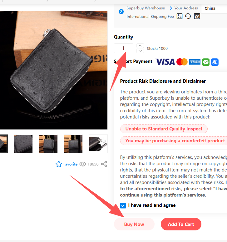 Platba agentem Taobao